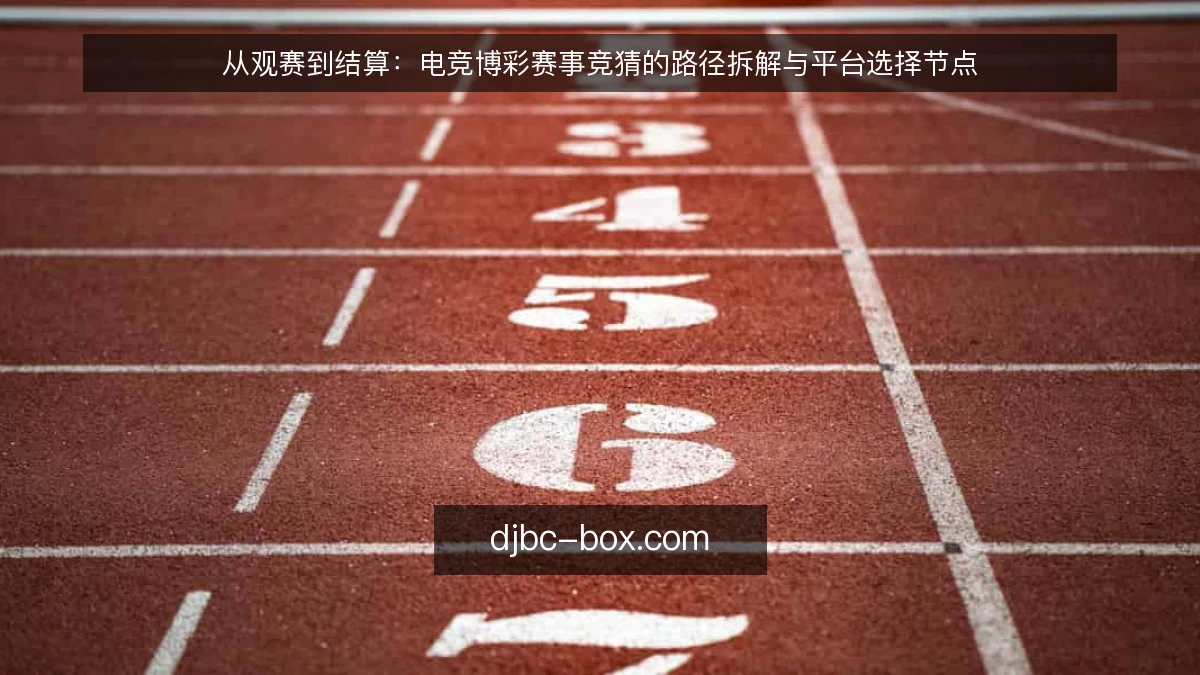 从观赛到结算：电竞博彩赛事竞猜的路径拆解与平台选择节点